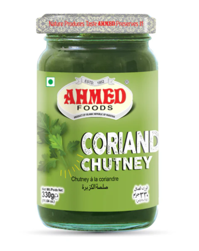 CORIANDER CHUTNEY AHMED FOODS 330G