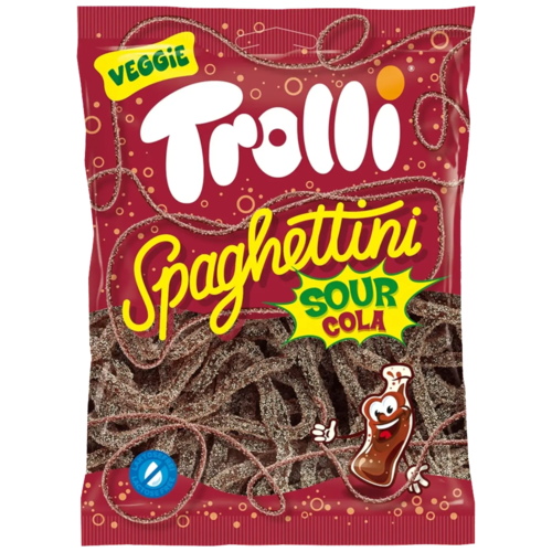 Spaghetti Sour Cola, Trolli, 100 gr. VEGAN