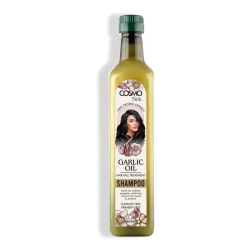 Garlic Oil Shampoo, Cosmo Silk 500ml