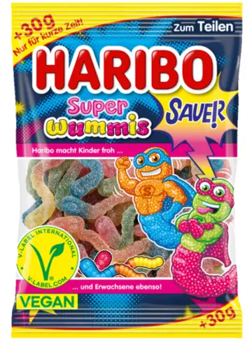 Super Wummis Saver Haribo 205g