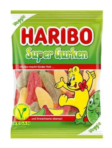 Super Gurken Haribo 175g (Vegan)
