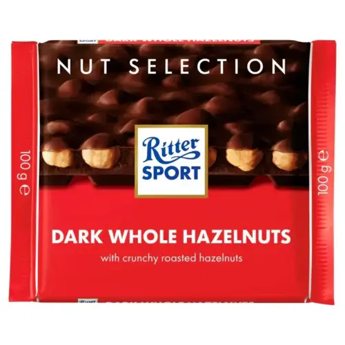 Dark Whole Hazelnuts, Ritter Sport 100g