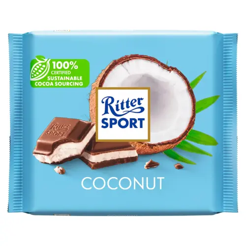 Kokos, Ritter Sport 100g