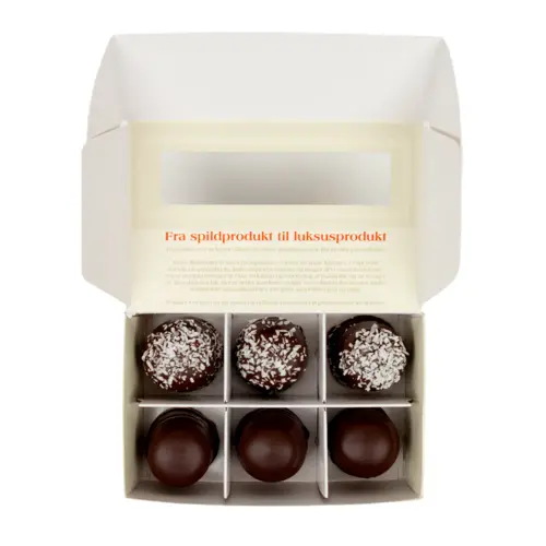 Flødeboller med og uden kokos (Glutenfri og Laktosefri), Glean 6 stk.