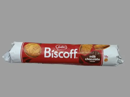 Mælkechokolade-Kiks Lotus Biscoff 150g