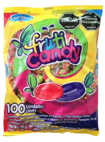 Fruti Candy - Frugt Bolcher, Americandy 260g