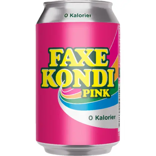 Faxe Kondi Pink Lemonade 0 kalorier, 330 ml