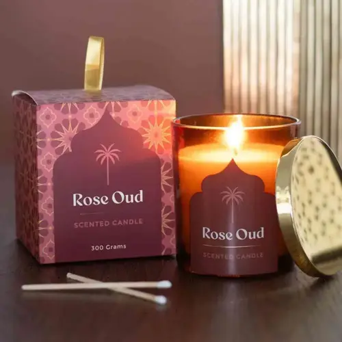 Rose Oud, Duftlys, Arabian Nights 300g