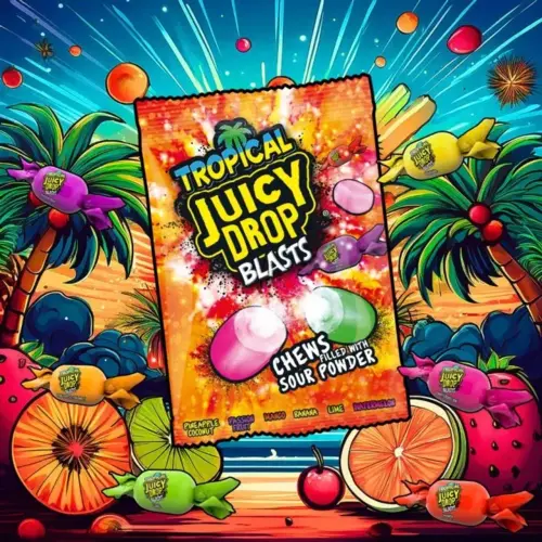 Tropical Juicy Drop Blasts, 120g