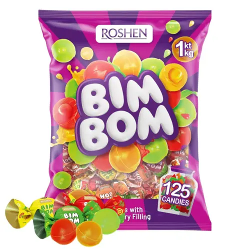 Bim-Bom, Karamel Bolcher, Roshen 1 kg