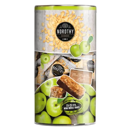 Mini Müsli Bars Rør æble,Nordthy 350g