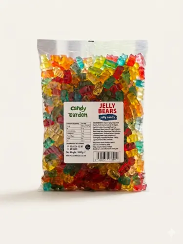 Jelly Bears Candy, Yummy Gummy, 1Kg