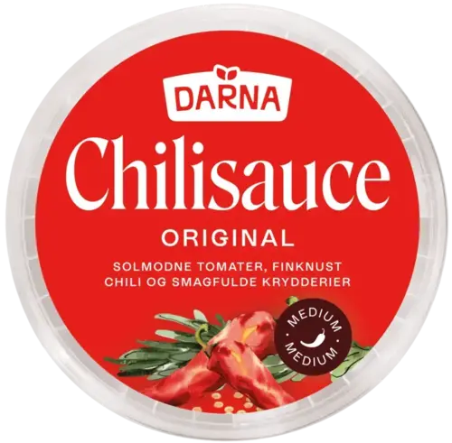 Chilisauce Original Darna Foods, 350 gr (kan ikke sendes)