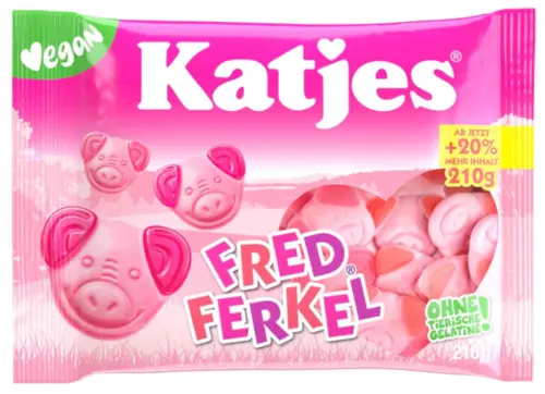 Fred Ferkel, Katjes 210g