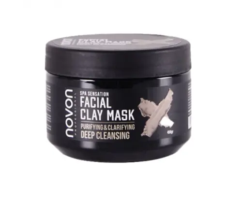 Scalp & Face Clay Mask, Novon 450 G