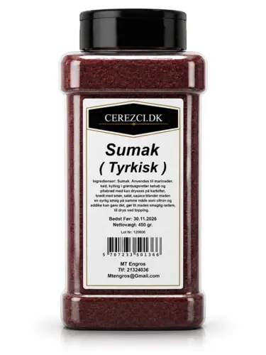 Sumak (tyrkisk), Cerezci 450 g