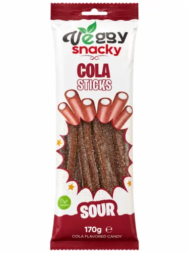 Cola Sour Sticks - Veggy Snacky