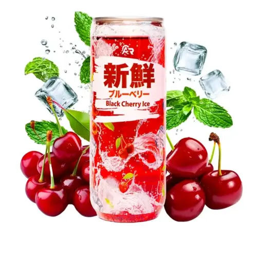 Black Cherry Ice, Fresh Drink 330 Ml