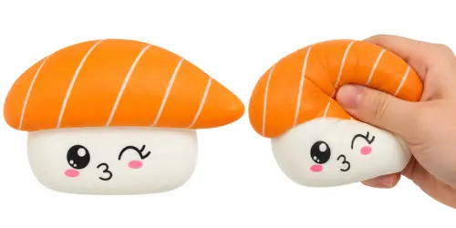 Salmon sushi squishy