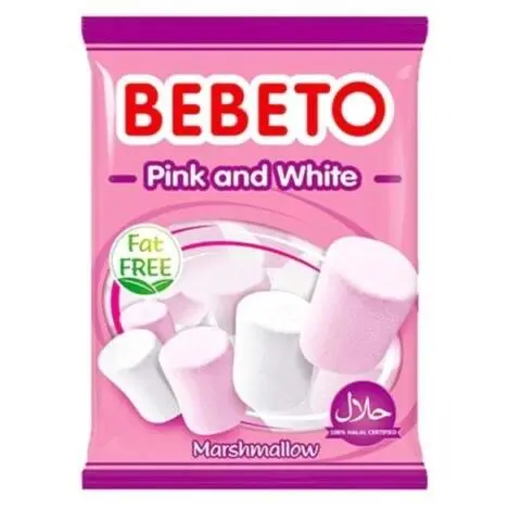 Skumfidus pink & white 60g Bebeto