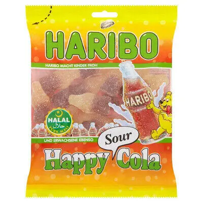 Happy Sour Cola Haribo 100g