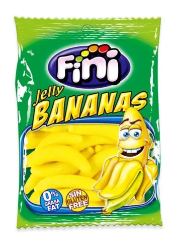 Jelly Bananas Sour Fini 75g