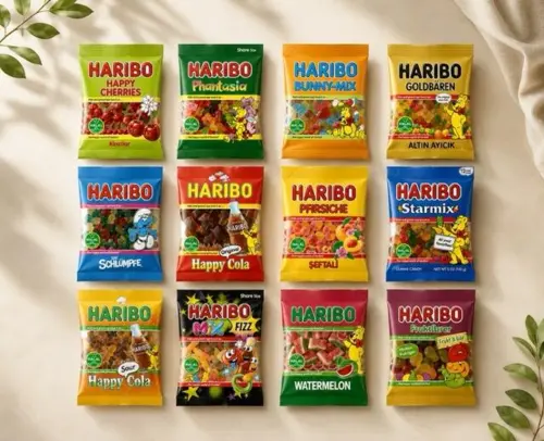 12 Haribo slik poser