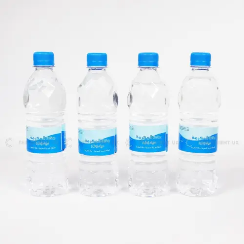 Zamzam vand 500 ml max 3 flasker pr person
