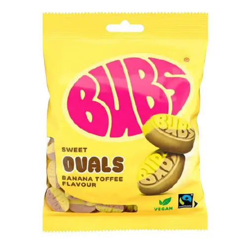 GOODY Banana/Toffee Bubs 90g