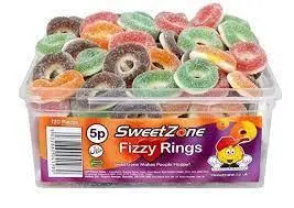 Fizzy Rings 960g (Sweetzone)