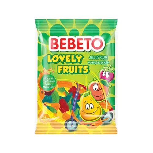 Bebeto Lovely Fruits 80 gr