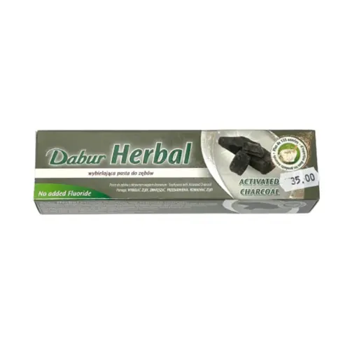 Dabur Herbal aktiv kul tandpasta, 100ml
