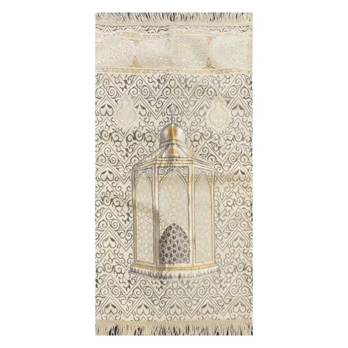 Kaaba light blødt designer bedetæppe