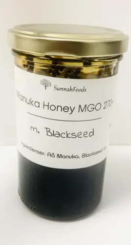 Manuka Honning med Black Seed 300g