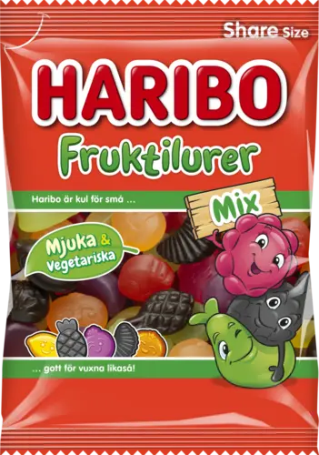 Haribo Fruktilurer Mix (170 gr)