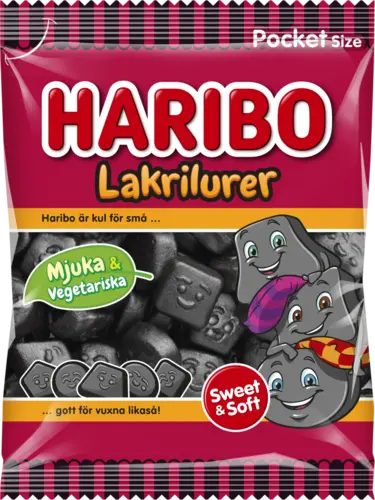 Haribo Lakrilurer (80 gr)