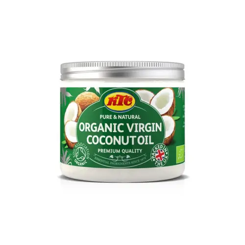 100% rå økologisk jomfru kokos olie, 250 ml