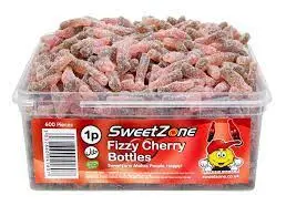 Fizzy Cherry Bottles Sweet zone 805g