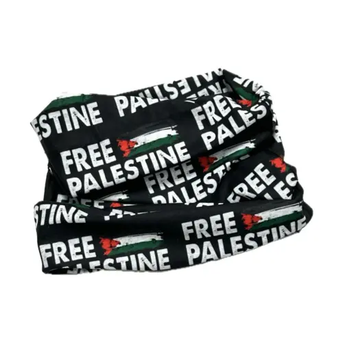 Free Palestine halsedisse og ansigtsmaske