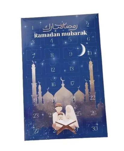 Ramadan Mubarak Kalender til påfyldning