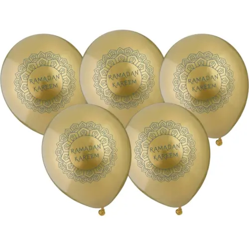 Ramadan Kareem Party Balloner i Guld farve