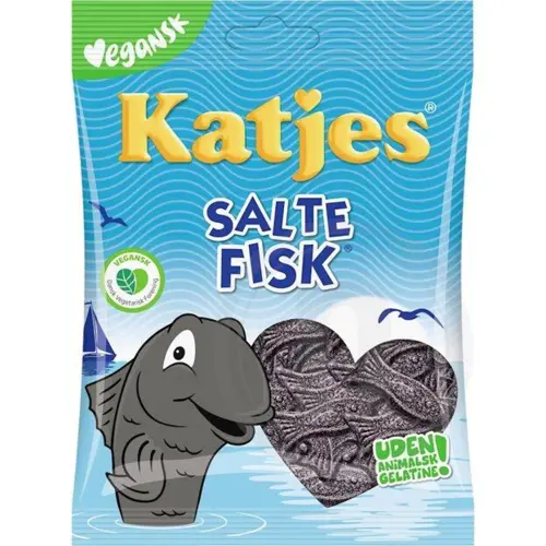 Salte Fisk vegansk - Katjes 100g