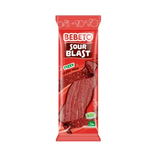 Bebeto Sour Blast Fizzy  Cola  180g