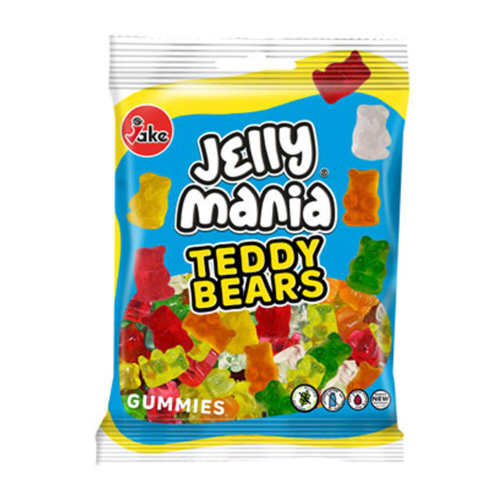 Teddy Bears, Jelly Mania, 100g