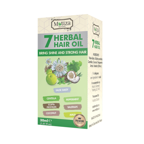 7 Herbal Hair Oil - Motiza