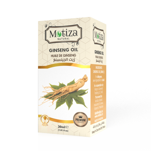 Ginseng Olie 30ml - Motiza