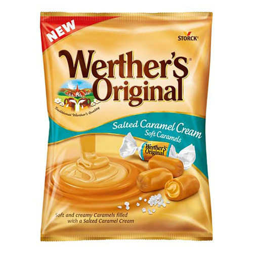 Saltet Karamel - Werthers Original 125g