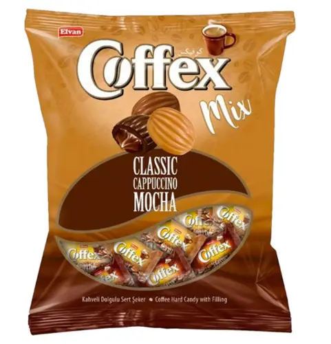 Coffex cappuccino mocha, karameller, 700g