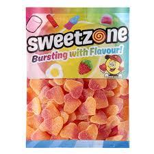 Fizzy Peach Hearts - Sweetzone 1kg