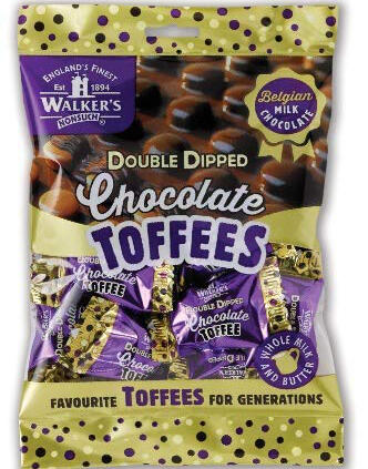 Double Dipped Chocolate Toffees 135g